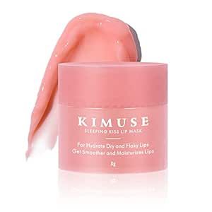 KIMUSE Overnight Lip Sleeping Mask Treatment | Moisturize & Nourish, Cracked Dry lips, Intense Hydration with Shea Butter