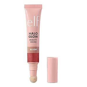 e.l.f. Halo Glow Blush Beauty Wand, Liquid Blush Wand For Radiant, Flushed Cheeks, Infused With Squalane, Vegan & Cruelty-free, Rose You Slay