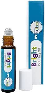 Bright Calming Oil by Bright Autism - Essential Kids Oil for Stress Relief - Natural Sleep Aid, Gentle Organic Blend Roll-On 10ml - Great Addition to Your Kids Sleep Routine.