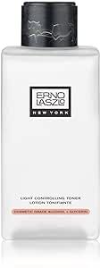 Erno Laszlo Light Controlling Toner | Exfoliating, Moisturizing & Mattifying | Cosmetic Grade Astringent Reduces Shine | 6.8 Fl Oz