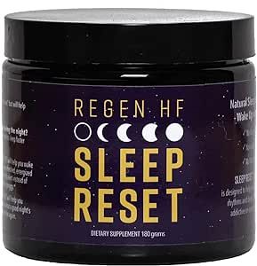 Regen HF Sleep Reset | Natural Sleep Aid Supplement | No Melatonin | Made in The USA