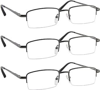 TruVision Readers Reading Glasses - Readers with Comfort Spring Hinges for Men and Women 9509HP